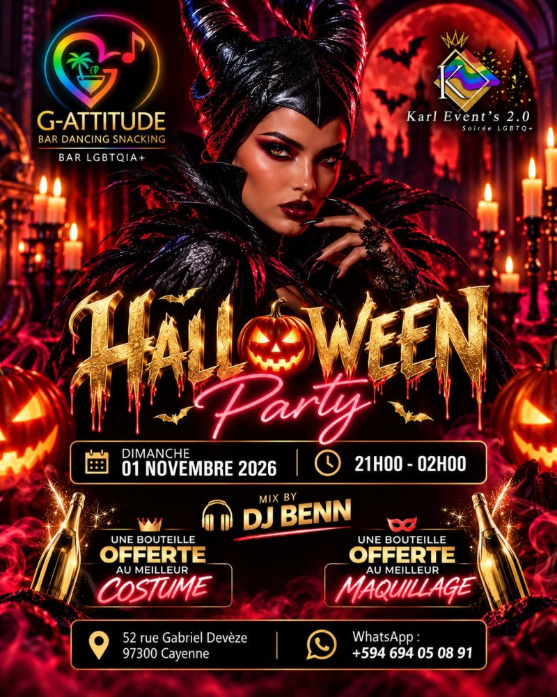 ☠️halloween Party👻 - Affiche