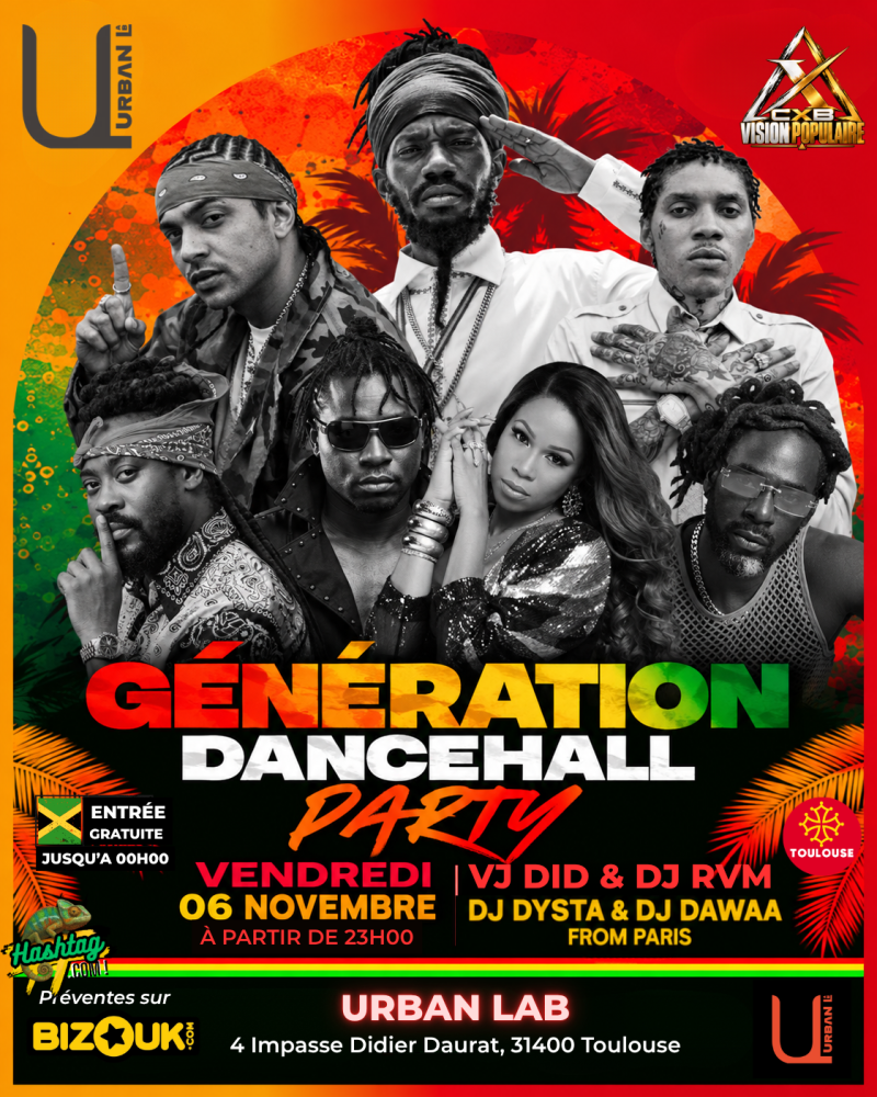 Génération Dancehall Party - Affiche