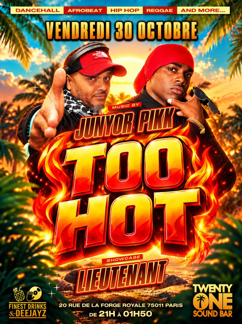 Too Hot - Affiche