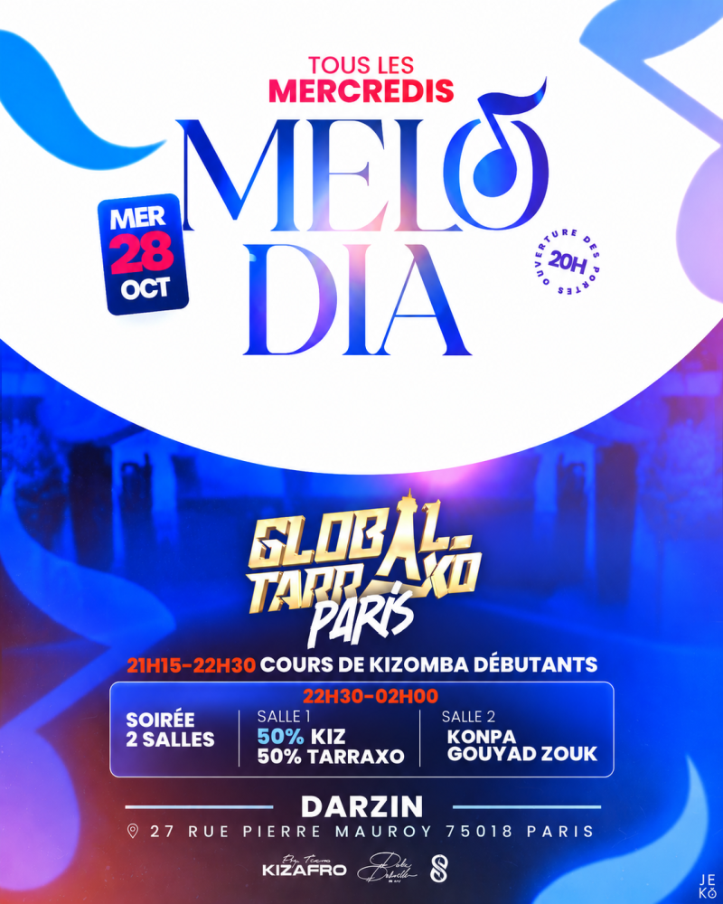 Melodia 2 Salles Kizombatarraxo & 100% Konpagouyadzouk
