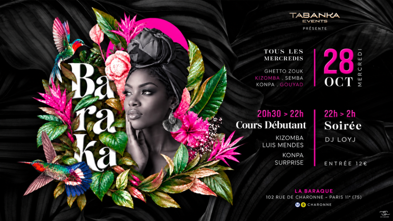 Baraka Konpa Et Kiz Les Mercredi  - Affiche