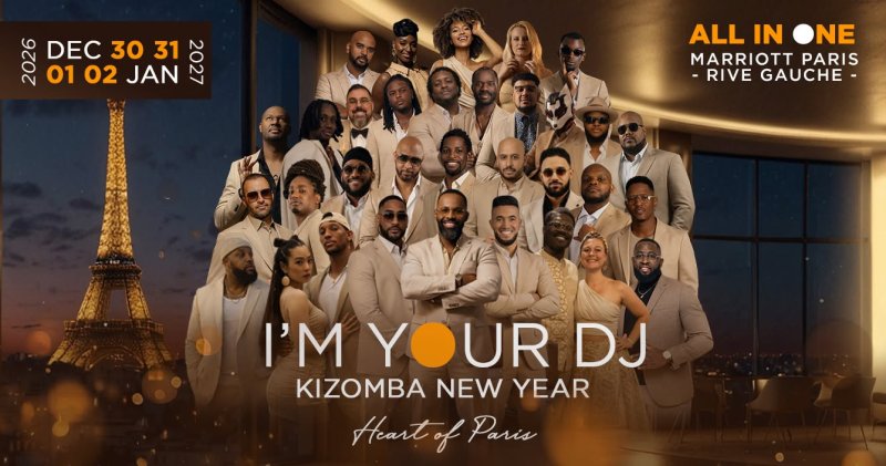 I'M Your Dj Kizomba New Year - Paris Centre - Affiche
