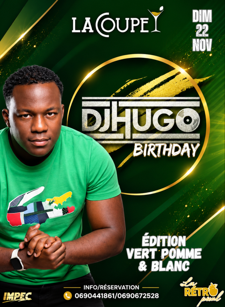 Retropical Dj Hugo Birt - Affiche