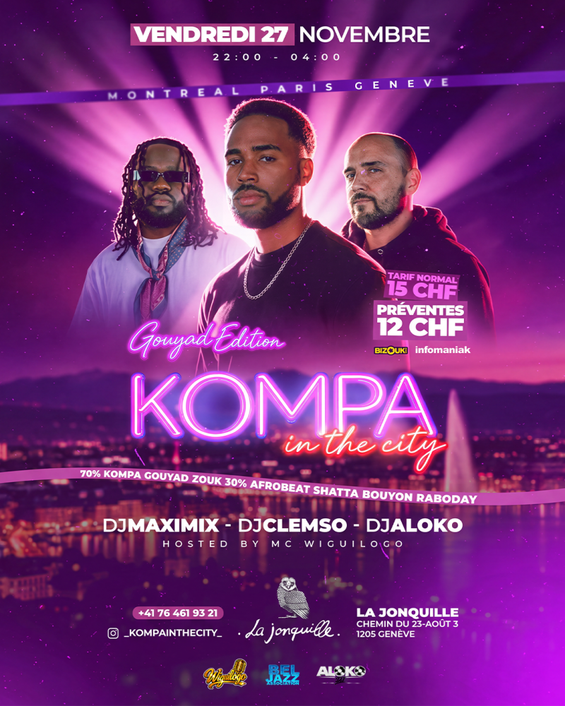 Kompa In The City - Affiche