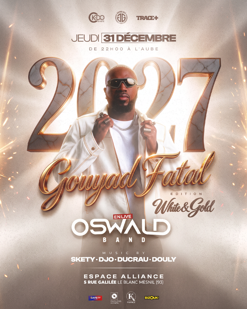 Gouyad Fatal Édition White & Gold - Affiche