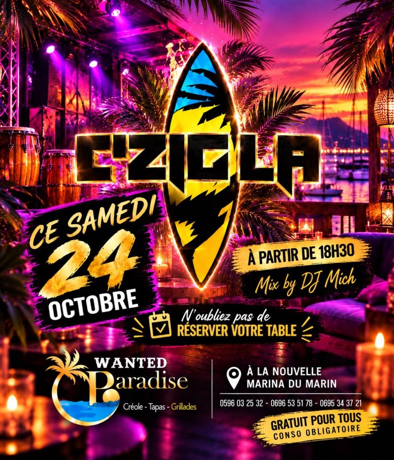 Dîner Concert Live Czigla - Affiche