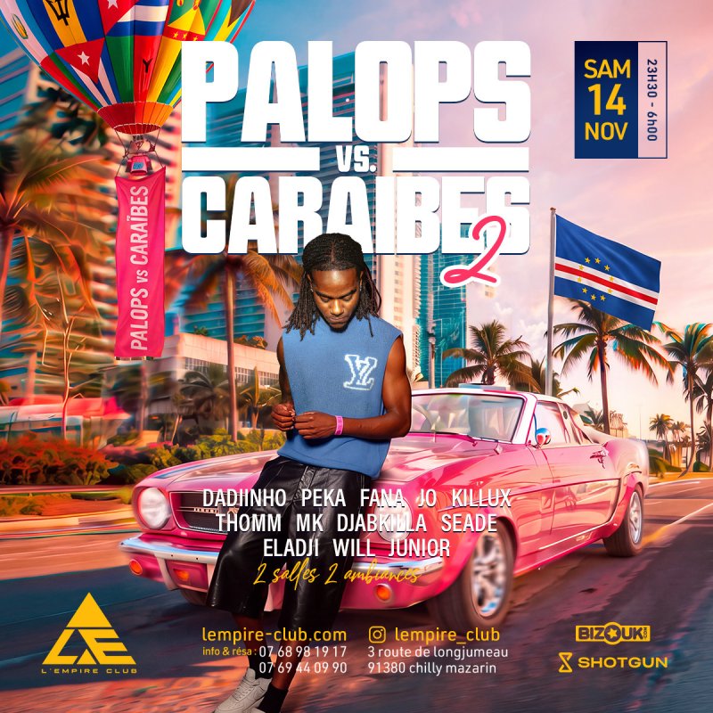 Palops Vs Caraibes 2 - Affiche