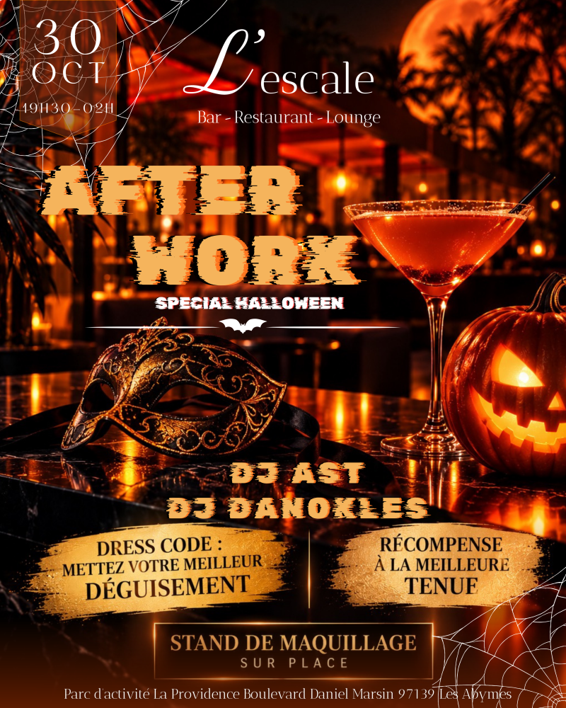 Halloween À L'Escale - Affiche