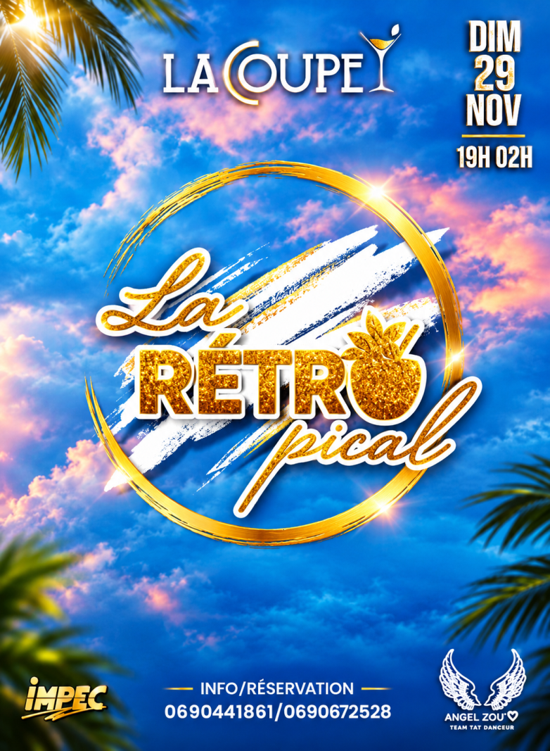 La Retropical 29 Novembre  - Affiche