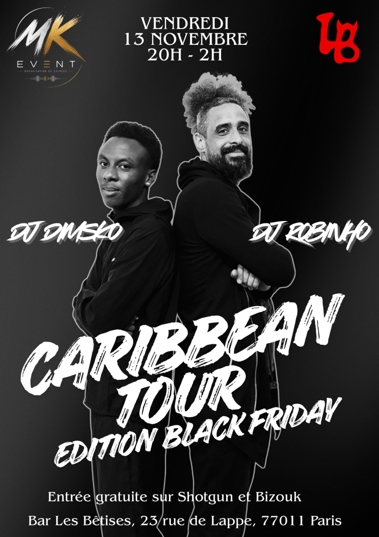 Caribbean Tour Édition Black Friday - Affiche