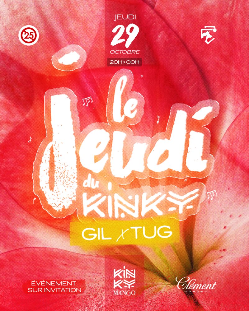 Les Jeudis Du Kinky - Affiche