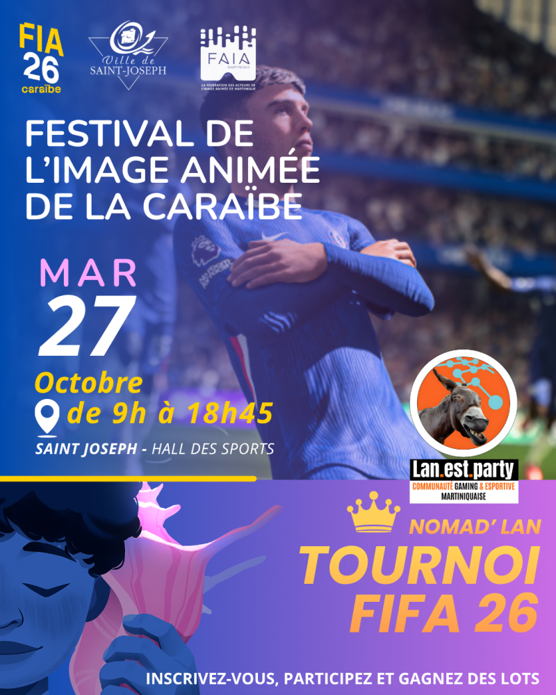 Festival De L’Image Animée De La Caraïbe - Affiche