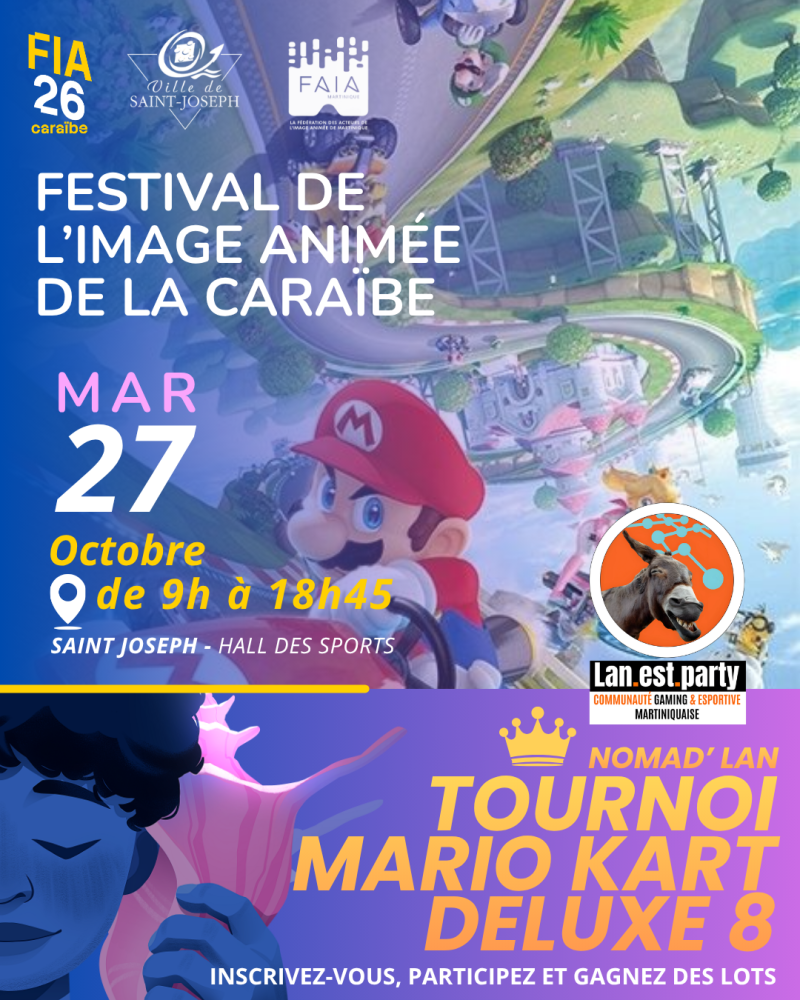 Tournoi Mario Kart Deluxe 8 - Affiche