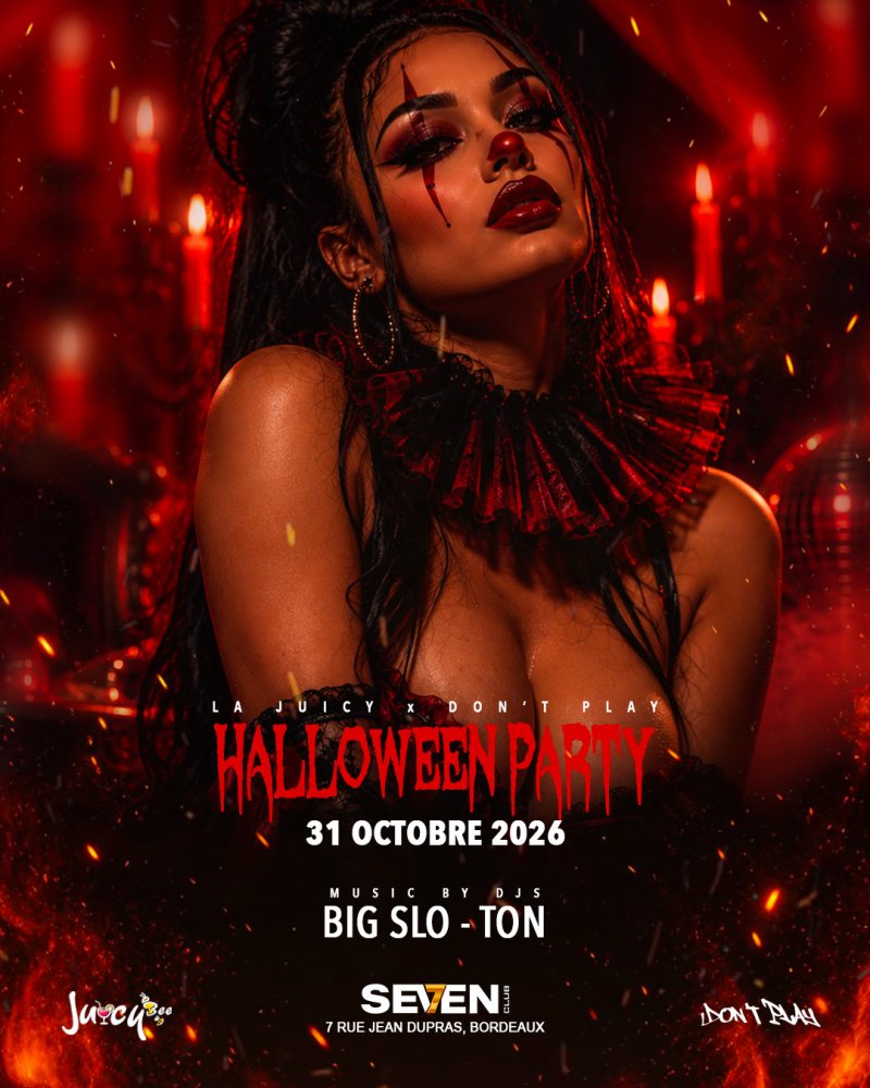 Halloween Juicy X Don’T Play  - Affiche