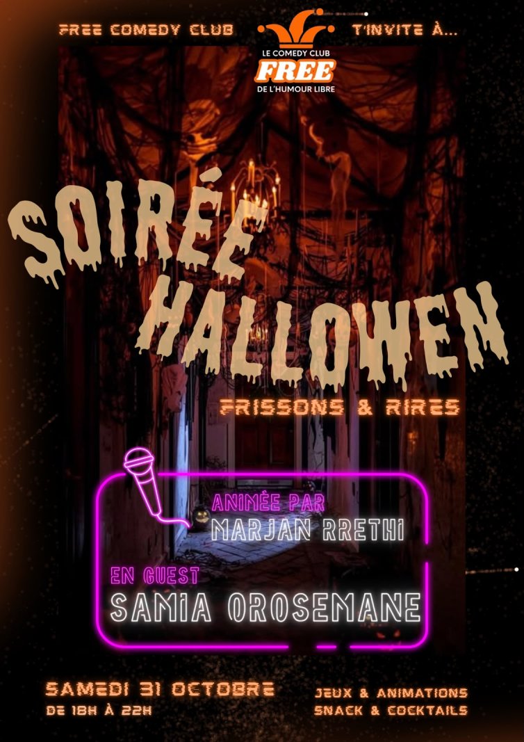 Soirée Halloween - Affiche