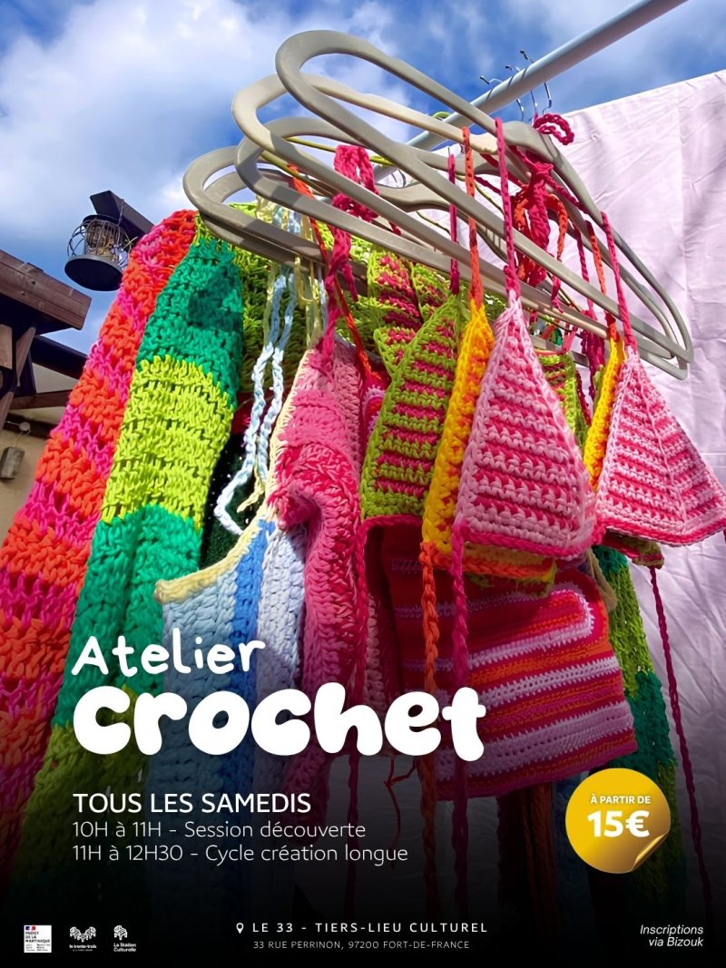Atelier Crochet - Affiche