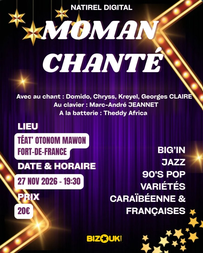 Moman Chanté - Affiche