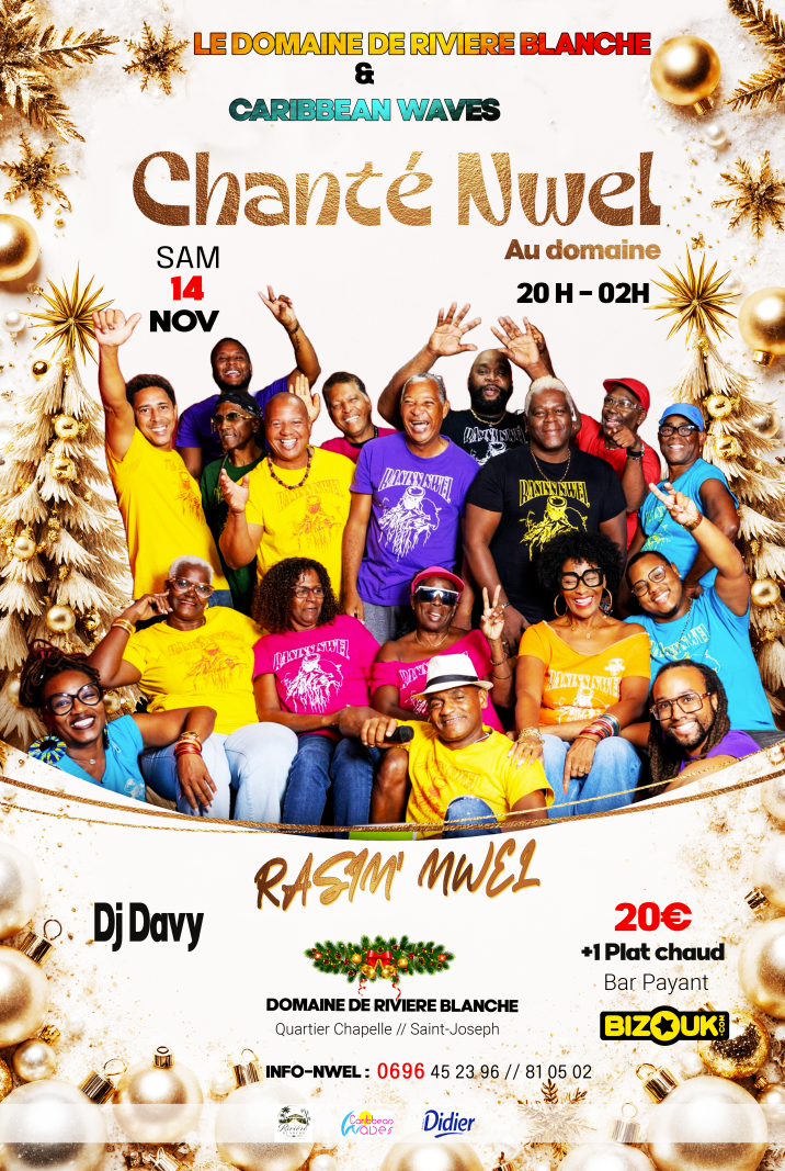 Chanté Nwel Au Domaine - Affiche