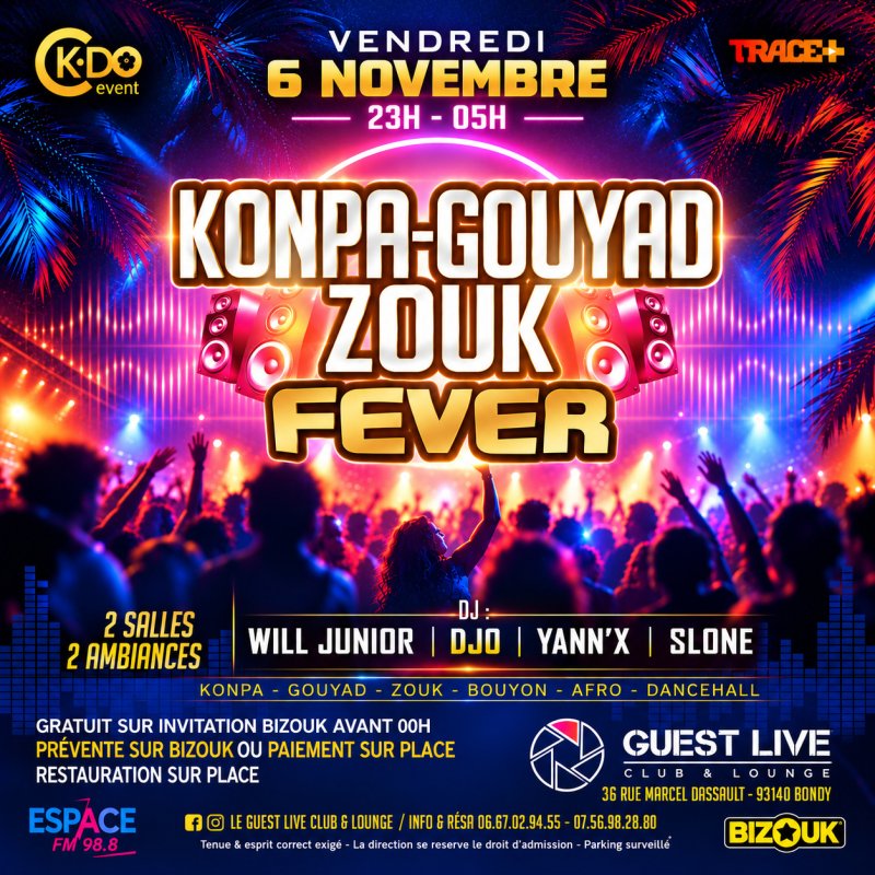 Fever - Konpa Gouyad Zouk - Affiche