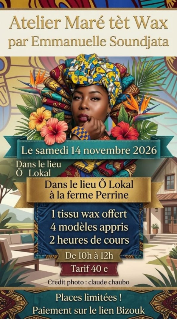 Atelier Maré Tèt Wax - Affiche