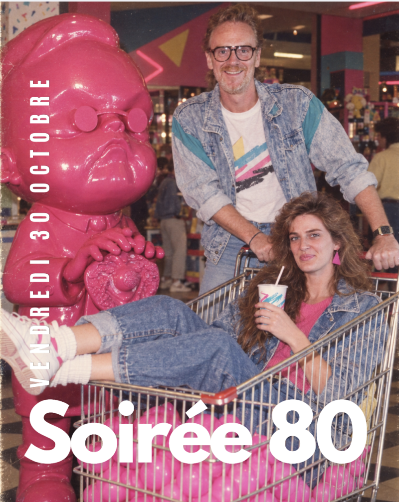 Soirée 80 - Affiche