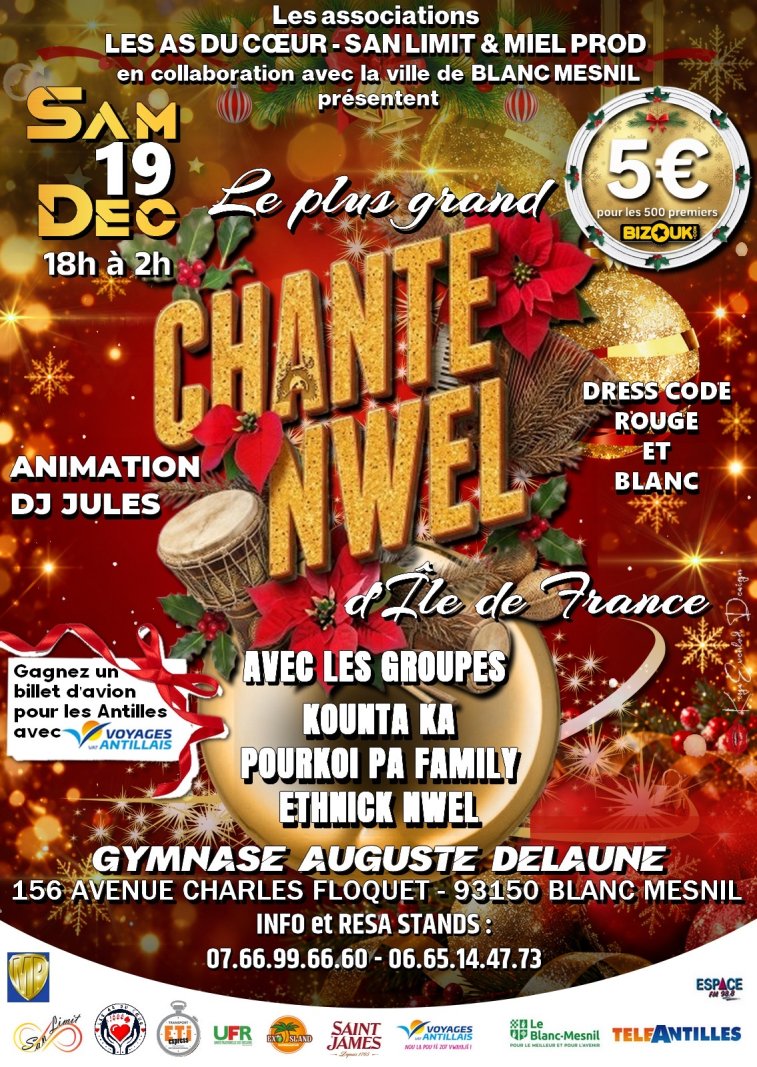 Le Plus Grand Chanté Nwel D'Île De France - Affiche