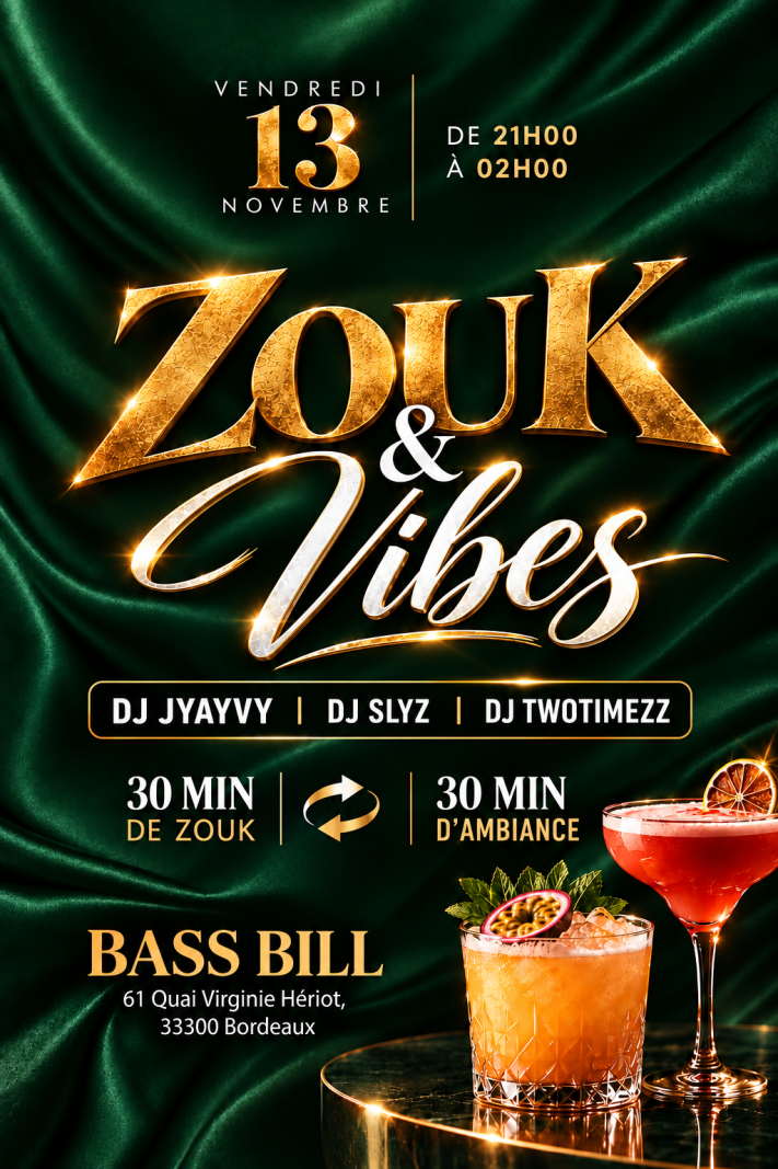 Zouk & Vibes - Affiche