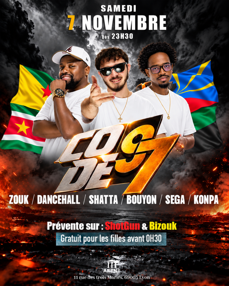 Code 97x - Affiche