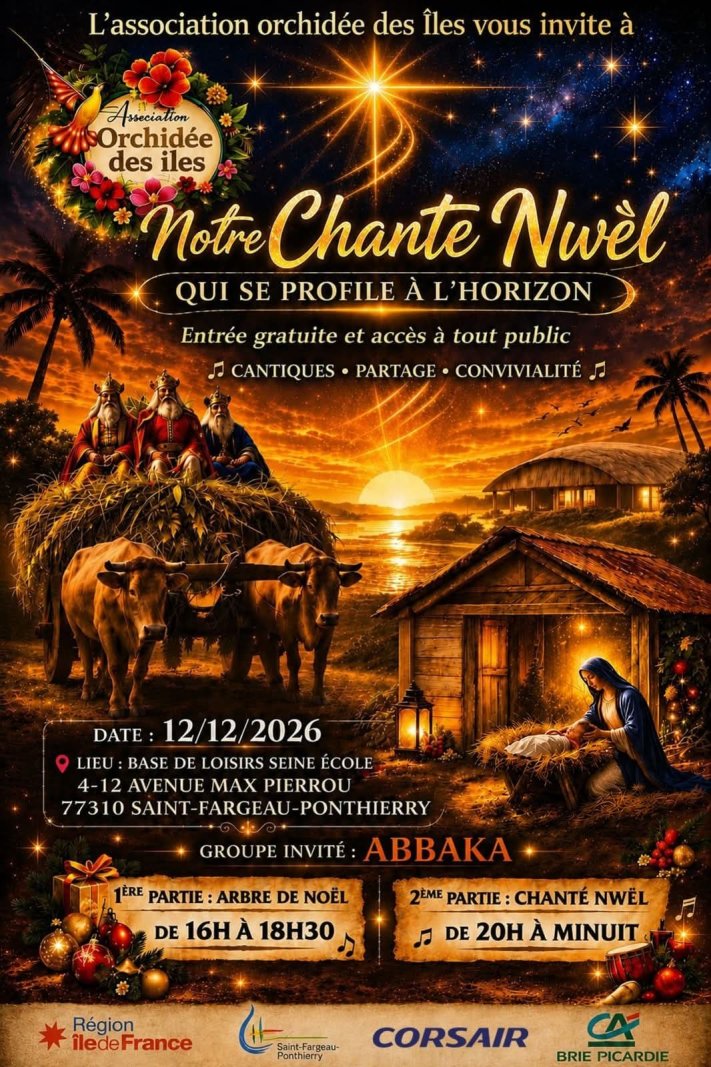 Notre Chanté Nwèl Qui Se Profile À L'Horizon  - Affiche