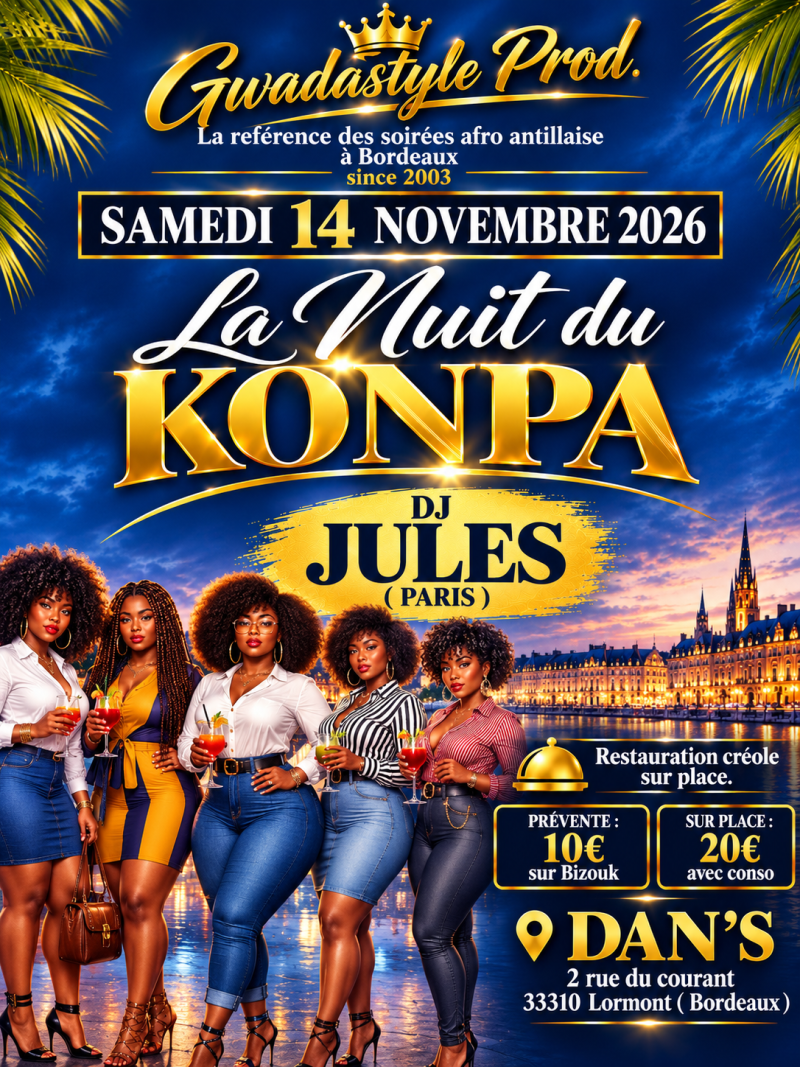 La Nuit Du Konpa - Affiche