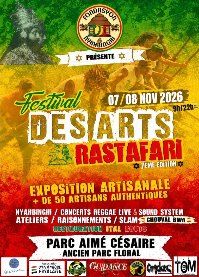 Festival Des Arts Rastafari - Affiche