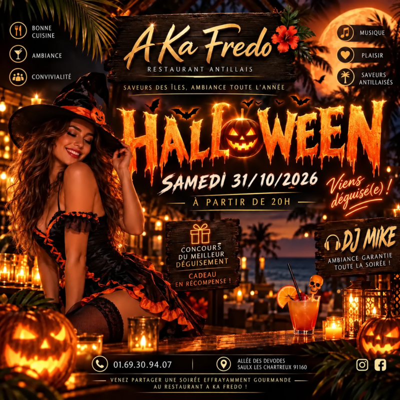 Soiree Halloween  - Affiche