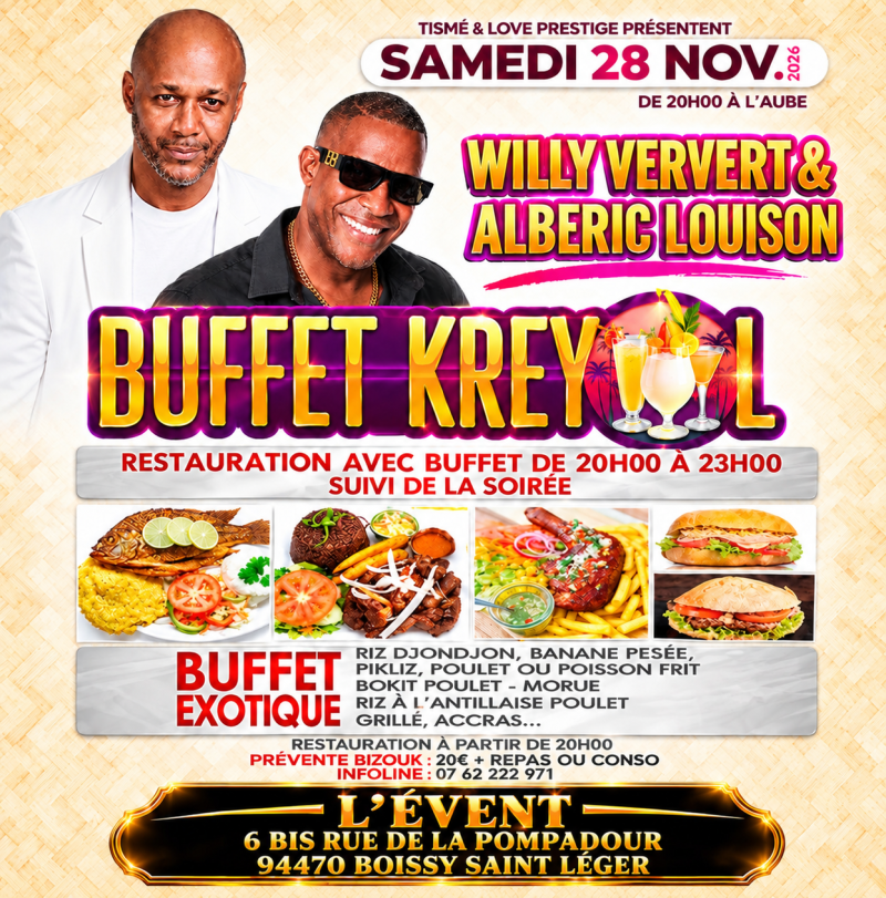 Buffet Kreyol - Affiche