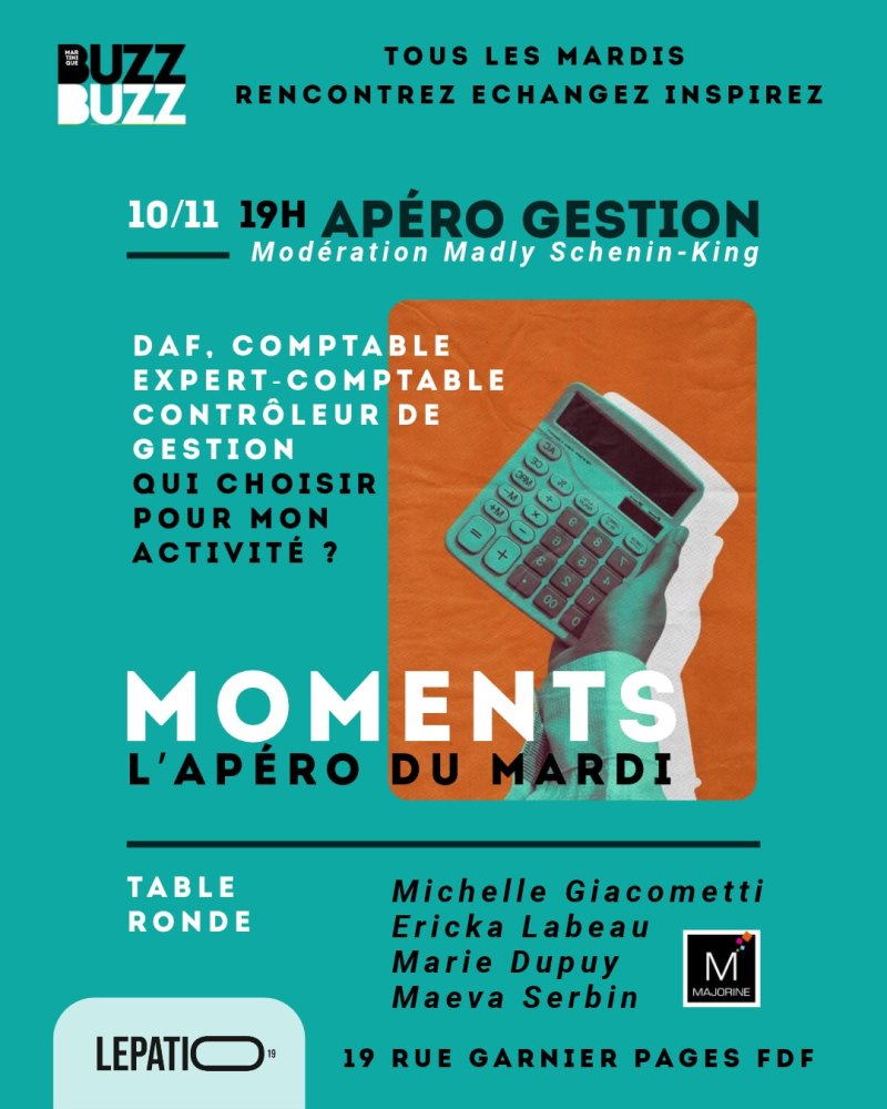 Apéro Gestion - Affiche