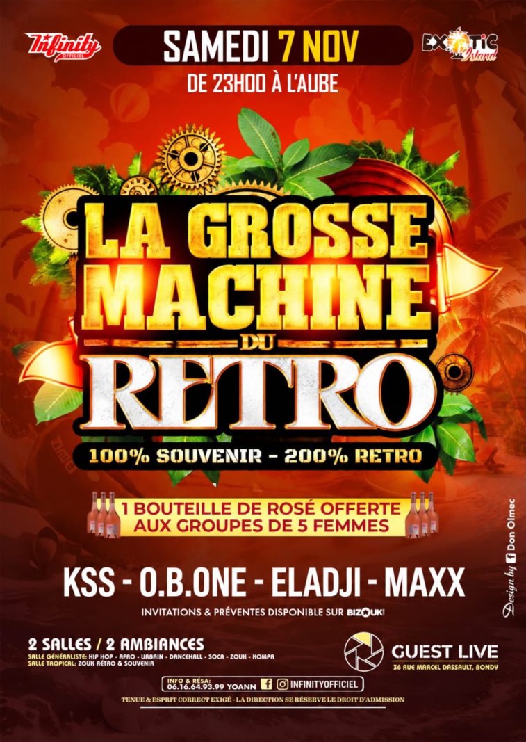 La Grosse Machine Du Retro - Affiche