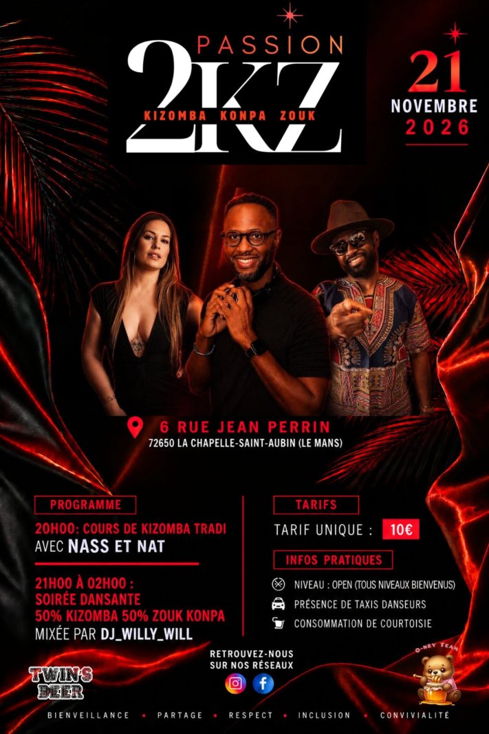 Mensuelle Passion 2kz - Affiche