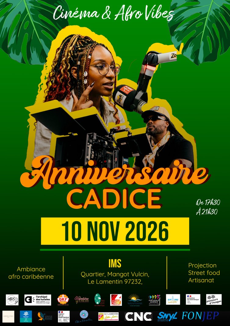 Anniversaire Cadice - Affiche