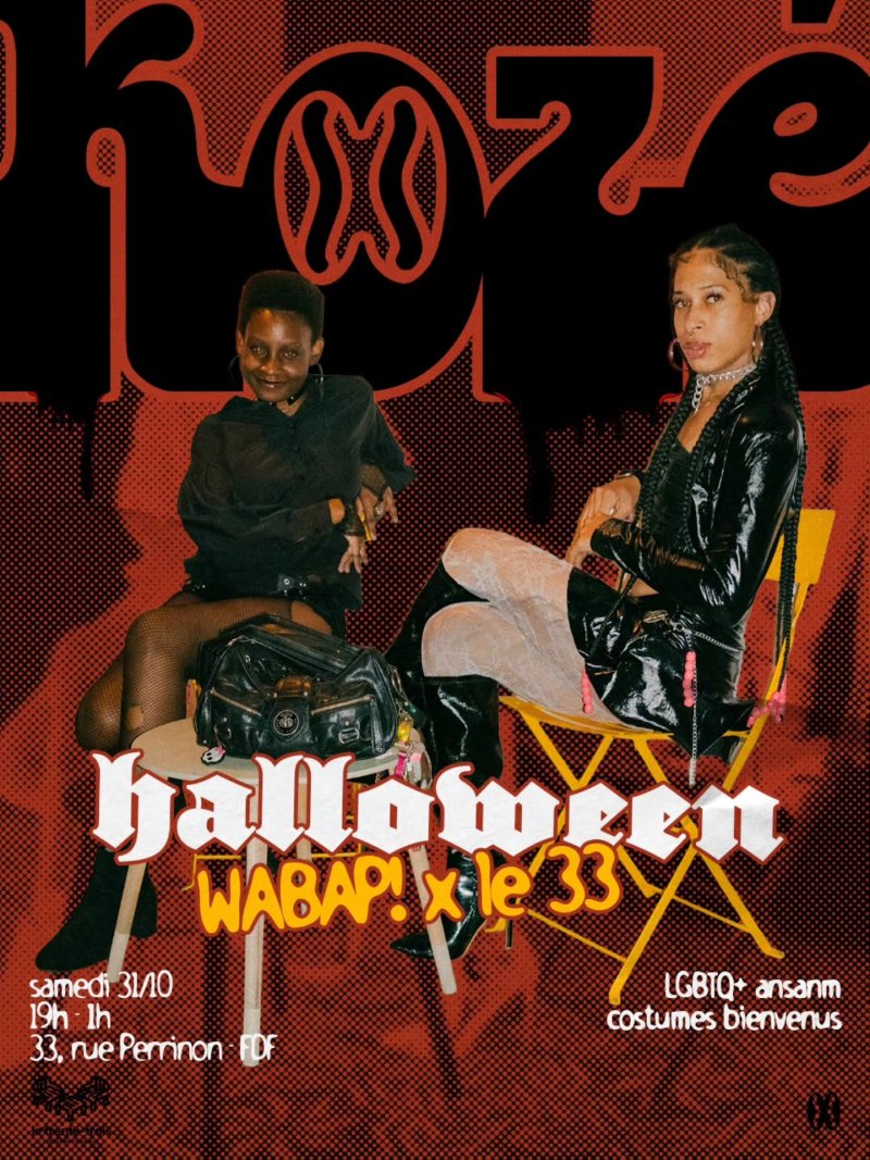Wabap! Halloween Lgbtq+ - Affiche