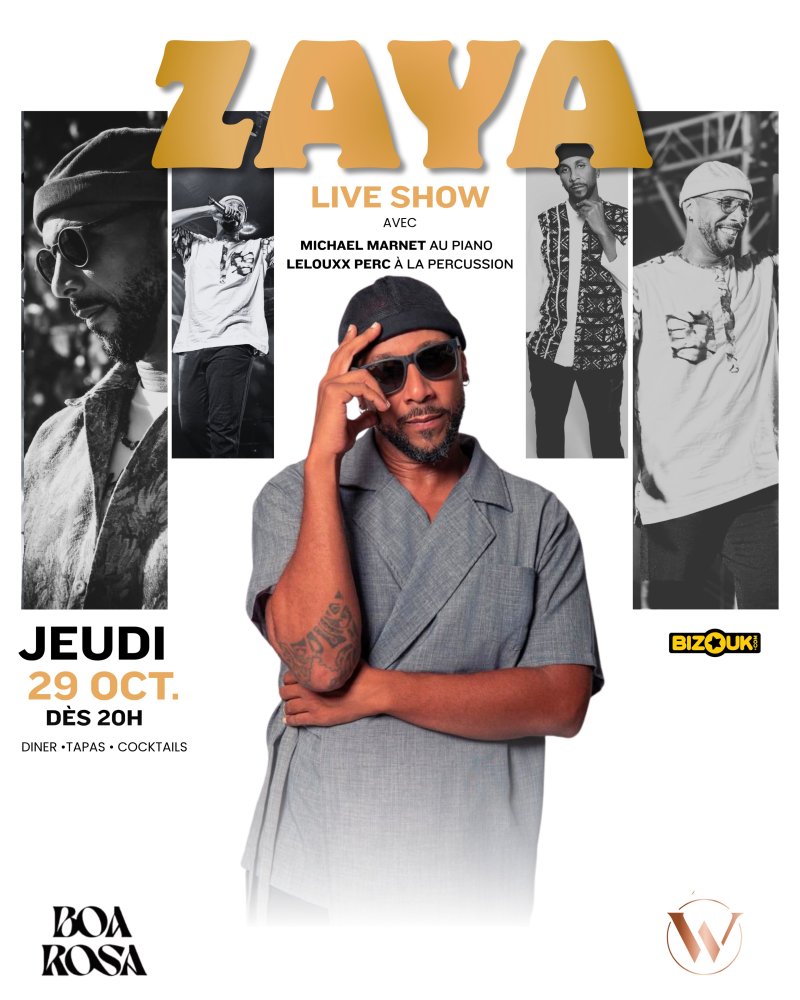 Zaya Live Show - Affiche