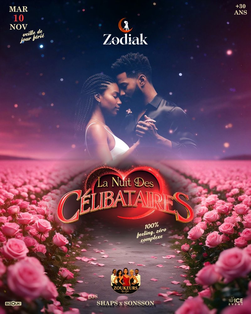 La Nuit Des Célibataires - Veille De Jour Férié  - Affiche