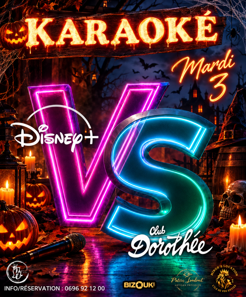 Karaoké Spécial Disney Vs Club Dorothée  - Affiche