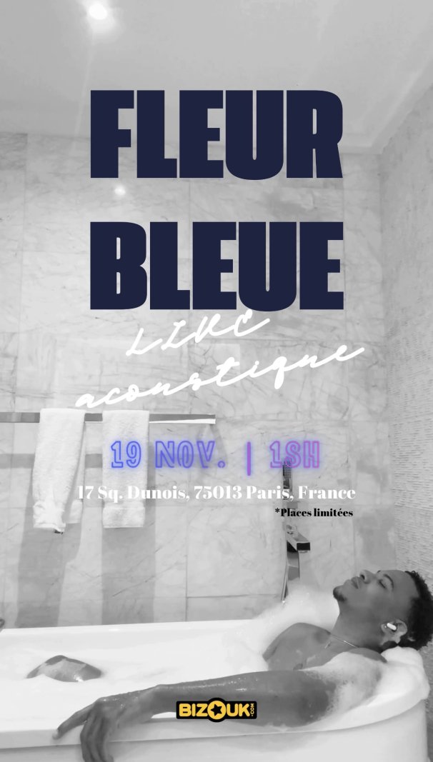 Fleur Bleue - Anthony Collins - Affiche