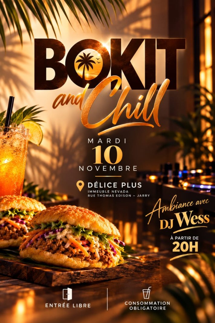 Bokit And Chill - Affiche