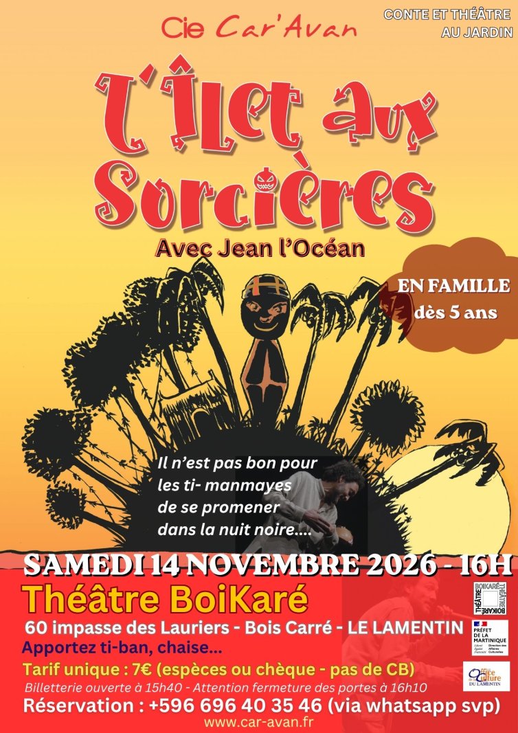 L'Îlet Aux Sorcières - Affiche