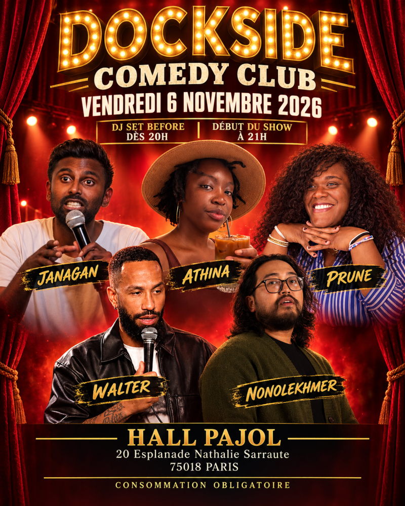Dockside Comedy Club - Affiche