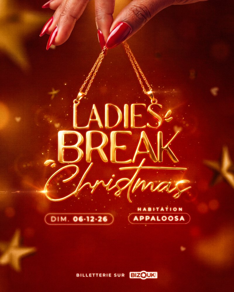 Ladies Break Christmas Party 2026 - Affiche